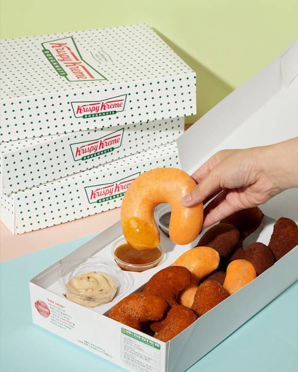 픽앤딥 도넛 3종. [사진=롯데GRS 제공]