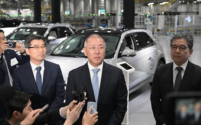 정의선 현대차그룹 회장. 연합뉴스 자료사진
