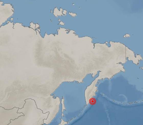 A powerful magnitude 8.8 earthquake struck off Russia's far eastern Kamchatka Peninsula on July 30. [KOREA METEOROLOGICAL ADMINISTRATION]