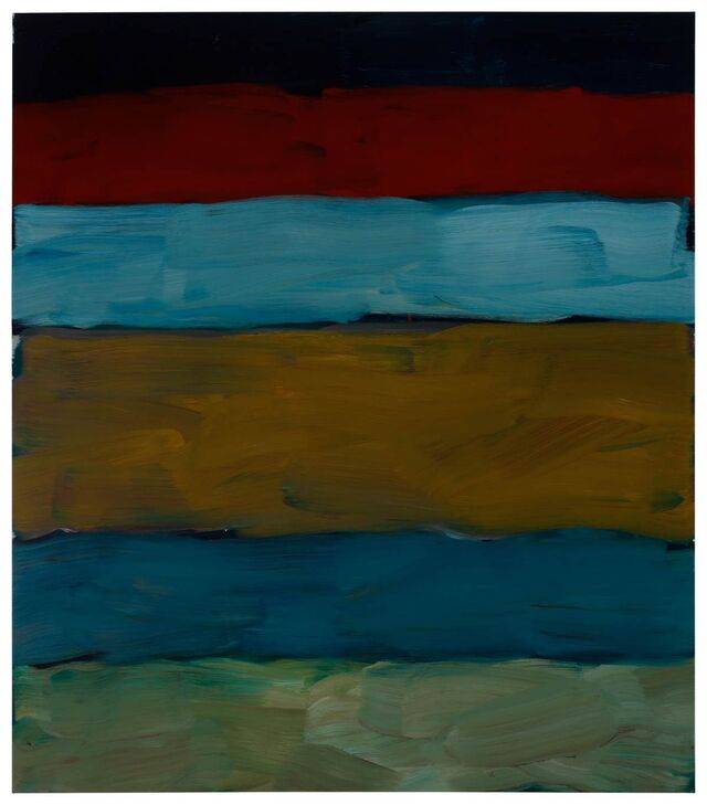 ‘랜드라인 멜랑콜리아 11.9.16’(2016, 알루미늄에 유채, 215.9×190.5㎝).   대구미술관 제공