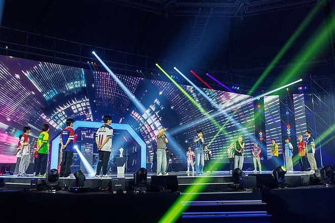 PNC 오프닝 세레모니 모습. 크래프톤 제공