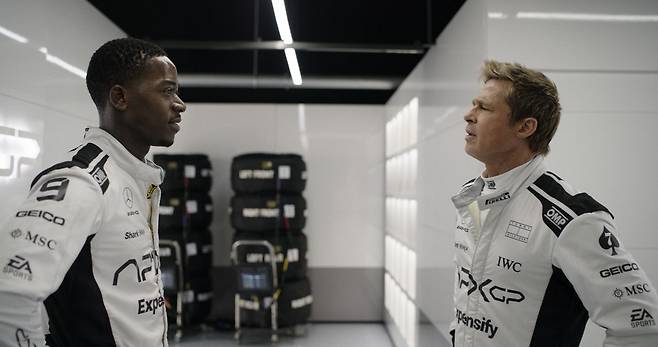영화 ‘F1 더 무비’의 한 장면. 워너브러더스 코리아 제공