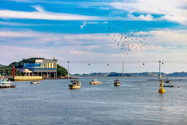 전곡항~제부도를 잇는 서해랑 케이블카. 화성특례시 제공