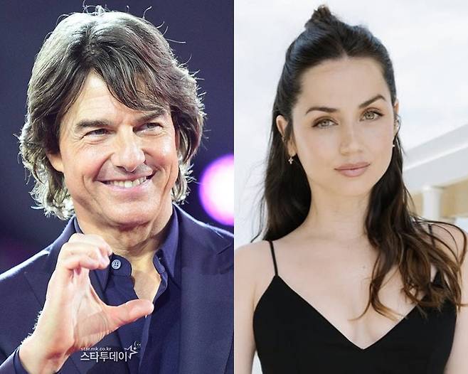 톰 크루즈, 아나 데 아르마스. 사진| 스타투데이 DB, SNS