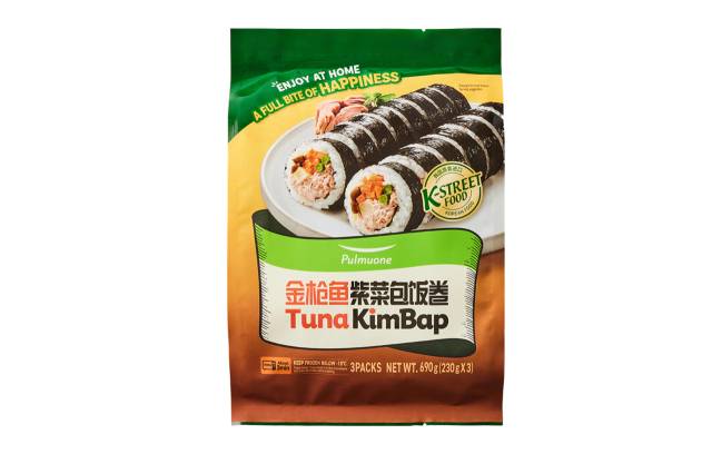 풀무원이 중국 현지에서 판매하는 냉동김밥 제품의 모습. 사진 제공=풀무원
