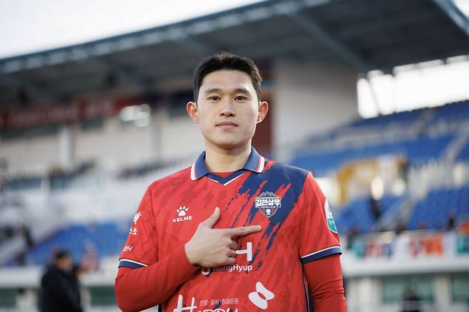 김천 이동경은 “북중미월드컵은 내게 마지막 월드컵 출전 기회라고 생각한다”며 내년 월드컵 출전을 향한 의지를 분명히 했다. 사진제공|한국프로축구연맹