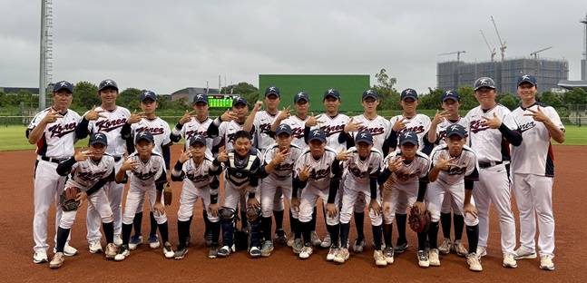 유소년(U-12) 야구 대표팀 선수단.  /사진=대한야구소프트볼협회