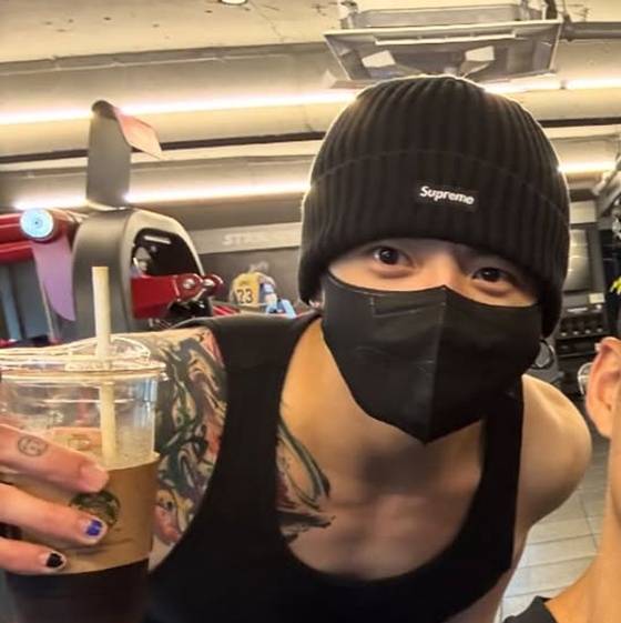 정국 /사진=마선호 인스타그램 캡처