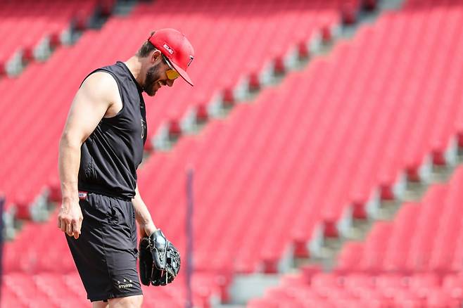 KIA 타이거즈 외국인 타자 위즈덤. /사진=KIA 타이거즈 제공