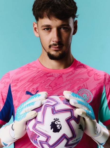 맨시티 골키퍼 제임스 트래포드. /사진=맨시티 공식 SNS 갈무리