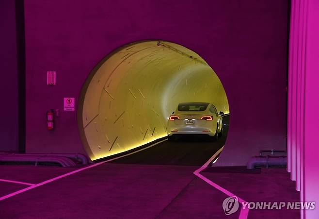 2021년 4월 공개된 라스베이거스의 '루프' [AFP 연합뉴스 자료사진. 재판매 및 DB 금지]