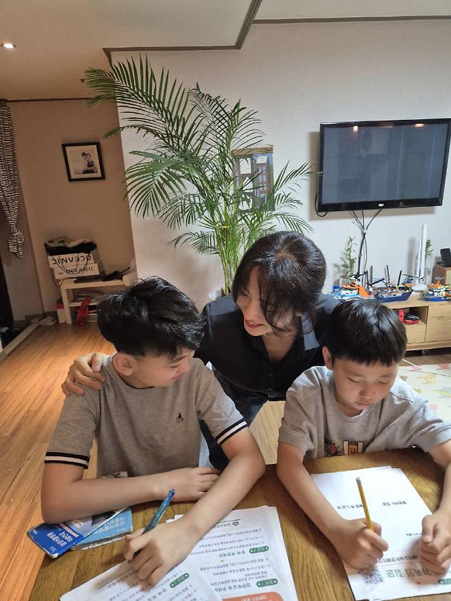 가족 질문 DAY 모습.