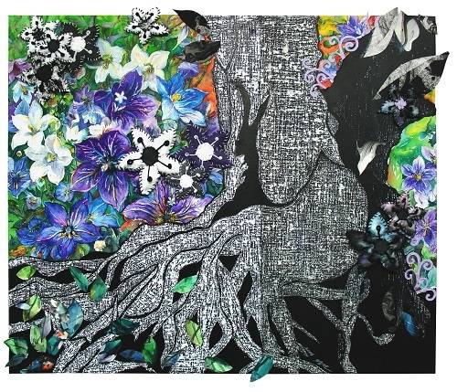 이정란, '추억속으로Ⅰ'/사진=유휴열 미술관 제공