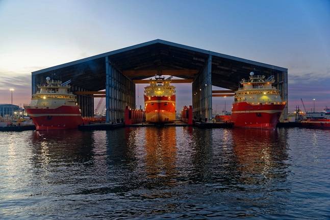 에디슨 슈에스트 오프쇼어가 보유한 조선소 전경./사진=HD현대