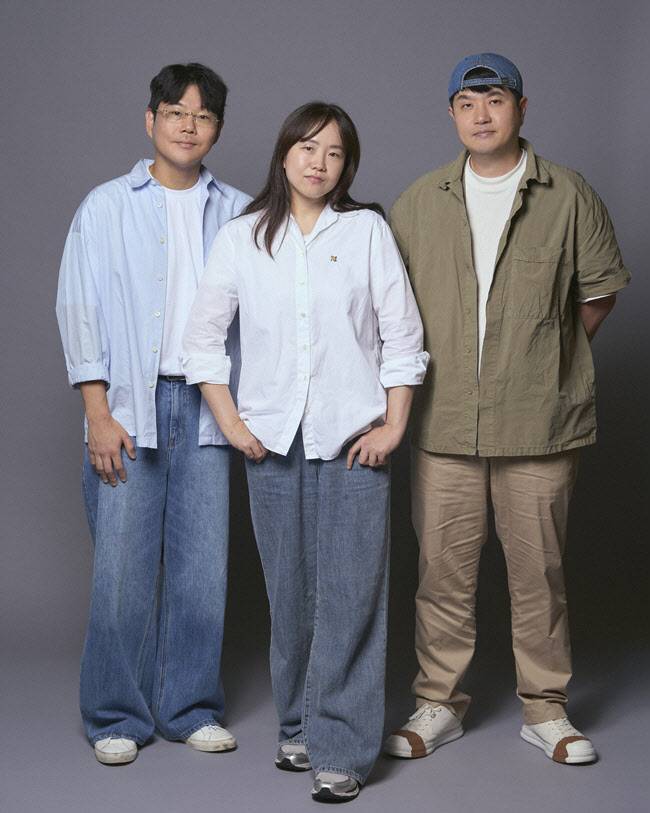 왼쪽부터 원승재, 김노은, 조욱형 PD(사진=넷플릭스)