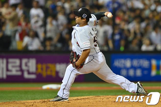 투수로 변신한 강백호. 뉴스1  DB ⓒ News1 DB