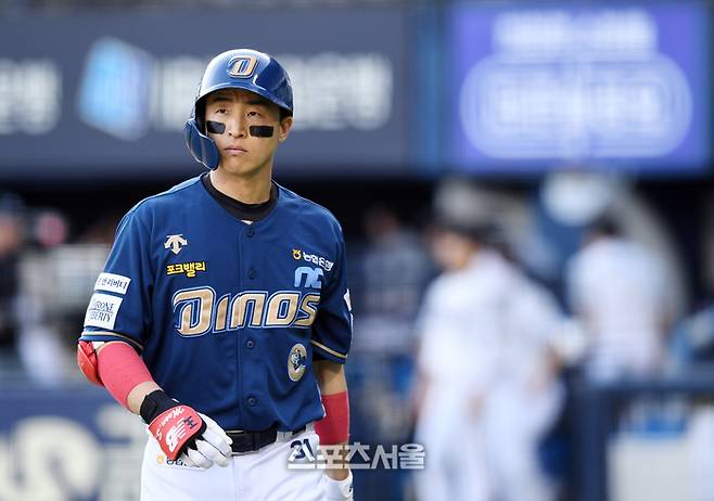 NC 시절 손아섭의 모습. 잠실 | 박진업 기자 upandup@sportsseoul.com