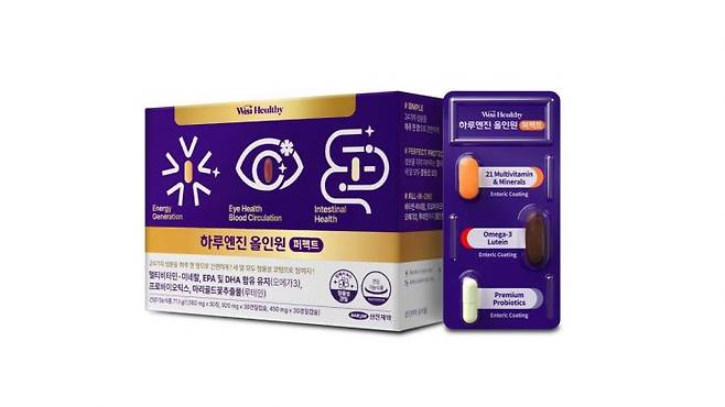 하루엔진 올인원 퍼펙트. 삼진제약