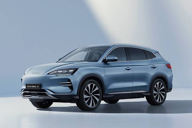 BYD 유럽 전략 모델인 씰 유