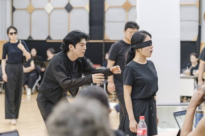 국립창극단 '심청' 리허설 장면 중 일부, 사진제공=국립극장