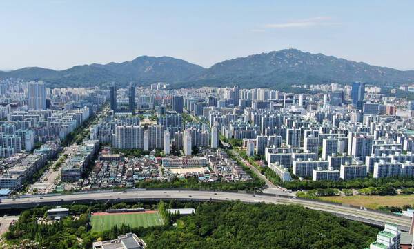 평촌신도시. 안양시 제공