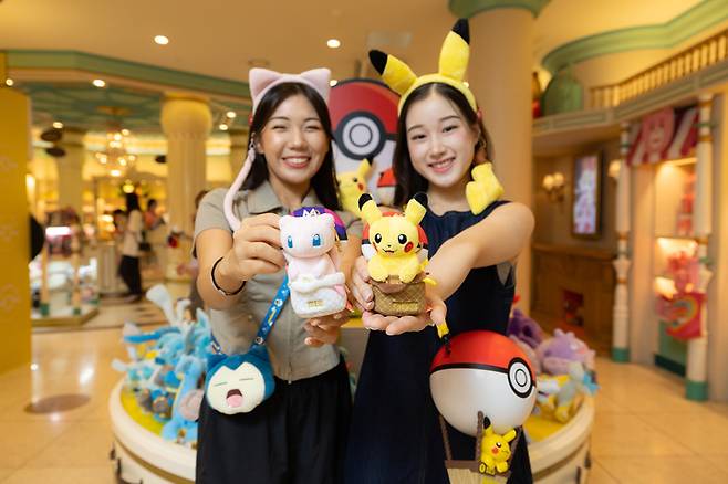 포켓몬 풍선비행 봉제인형 키링 / 사진=롯데월드 어드벤처