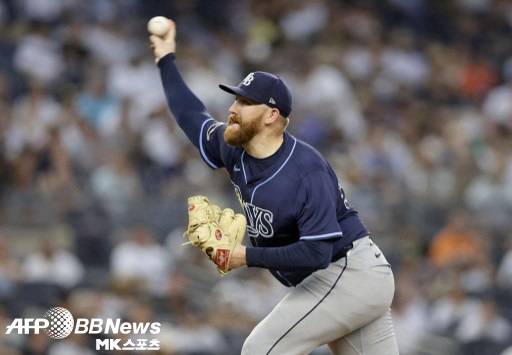 탬파베이가 선발 잭 리텔을 트레이드했다. 사진=ⓒAFPBBNews = News1