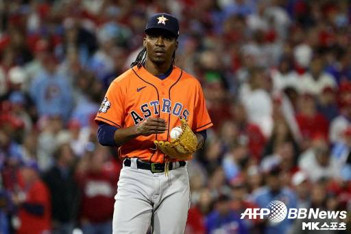 라파엘 몬테로는 2022년 휴스턴의 월드시리즈 우승에 기여했다. 사진=ⓒAFPBBNews = News1