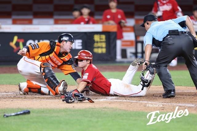 허인서는 빠르게 1군에 모습을 보일 수 있을까. 사진=한화 제공