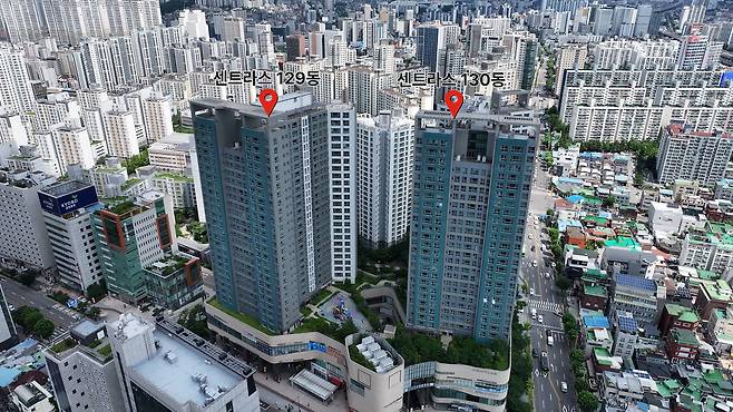 서울 성동구 상왕십리동에 소재한 센트라스 전경. 이건욱 PD