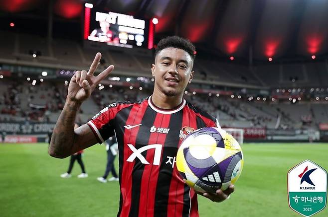 [서울=뉴시스] 프로축구 K리그1 FC서울의 제시 린가드. (사진=한국프로축구연맹 제공) *재판매 및 DB 금지