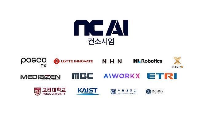 NC AI 컨소시엄 참여 기업. NC AI 제공