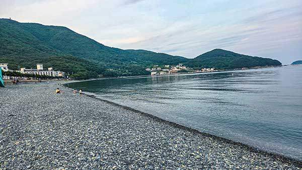 몽돌해변.
