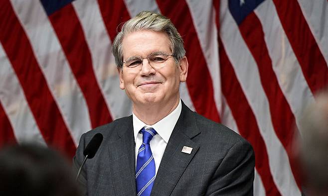 스콧 베선트 미국 재무장관. 로이터연합뉴스