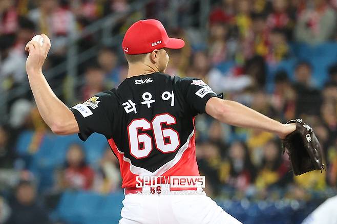 ▲ 지난 시즌엔 KIA 타이거스 소속이었던 에릭 라우어 ⓒ곽혜미 기자