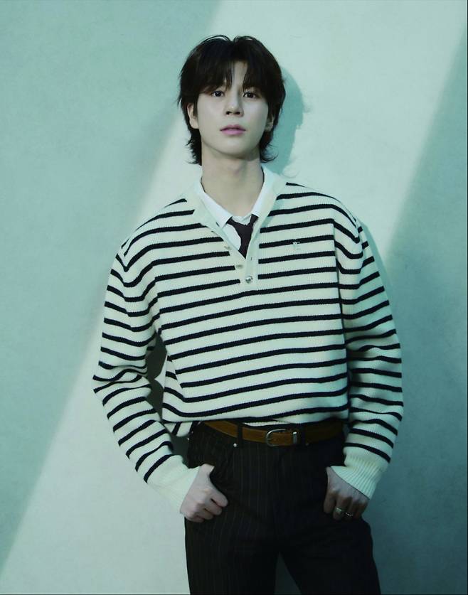 JYP? JD1! 정동원, 박진영 '이지 러버' 리메이크 싱글 타이틀 이미지 공개