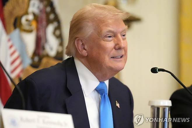 도널드 트럼프 미국 대통령 [AP 연합뉴스 자료사진. 재판매 및 DB 금지]