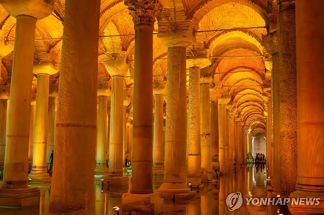 튀르키예 이스탄불 지하궁전 [사진/성연재 기자]