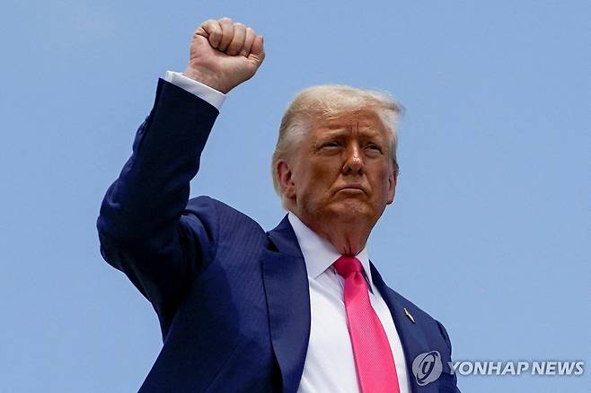 도널드 트럼프 미국 대통령. [로이터=연합뉴스]