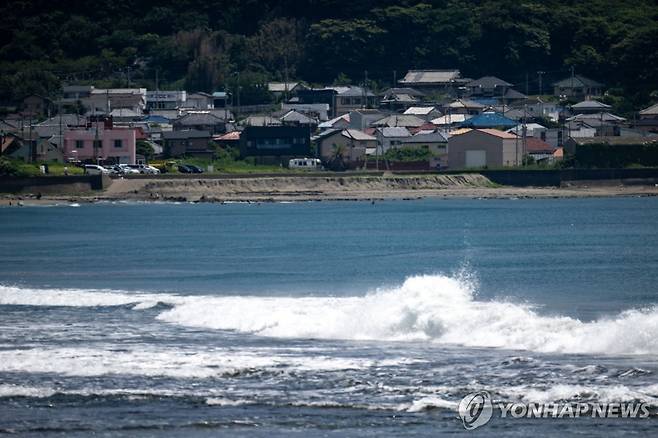 일본 지바현 다테야마 바다 [AFP 연합뉴스. 재판매 및 DB 금지]
