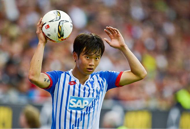 독일 호펜하임 시절 김진수. 사진=AFPBB NEWS