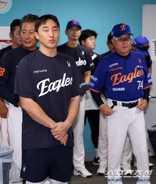 프로 19년 차 손아섭도 떨렸던 트레이드 첫날. 광주=박재만 기자 pjm@sportschosun.com