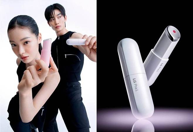 LG 프라엘이 지난달 출시한 수퍼폼 갈바닉 부스터. /LG생활건강 제공