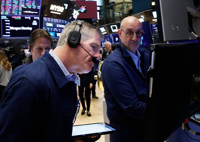 지난 7월 31일 뉴욕증권거래소(NYSE) 모습. /연합뉴스