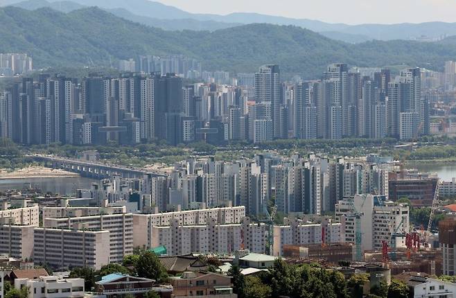 서울 아파트 전경. 뉴스1