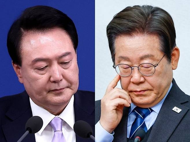 윤석열 전 대통령과 이재명 대통령. 사진=뉴스1