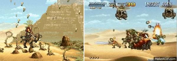 낙타! 앞 뒤로 이동하면서 적을 조준해야하는 특이한 방식. 낙타 한마리면 탱크가 부럽지 않다