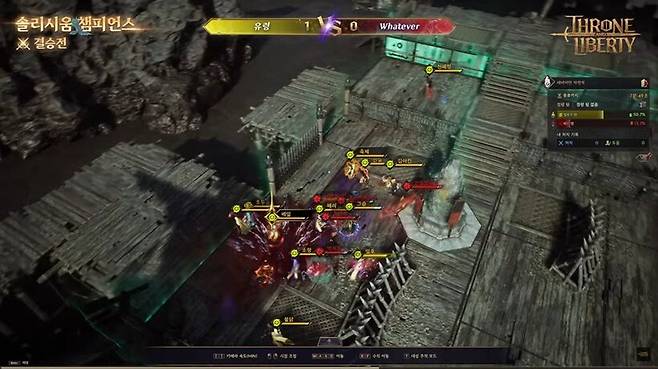 ▲ 2경기는 고저 차 때문에 전투 구도를 예측하기 어려웠다