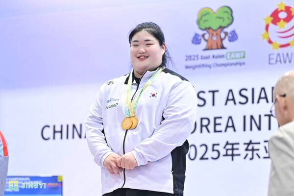 동아시아역도선수권대회 여자 +86㎏급에서 우승한 고양시청 박혜정.연합뉴스