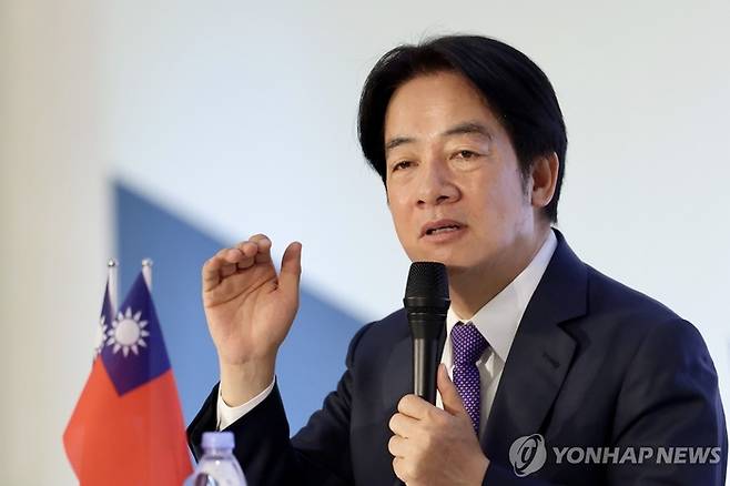 라이칭더 대만 총통. EPA연합